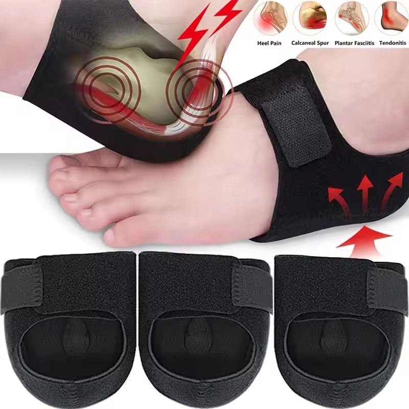 Women'S Shoes For Plantar Fasciitis - Penyangga Tumit Silikon Gel Bentuk U