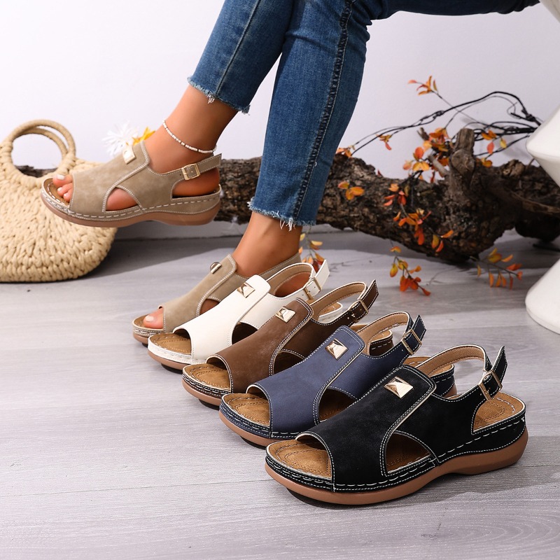 Women'S Shoes With Bunions - Sandal Wedge Wanita Ukuran Besar, Model