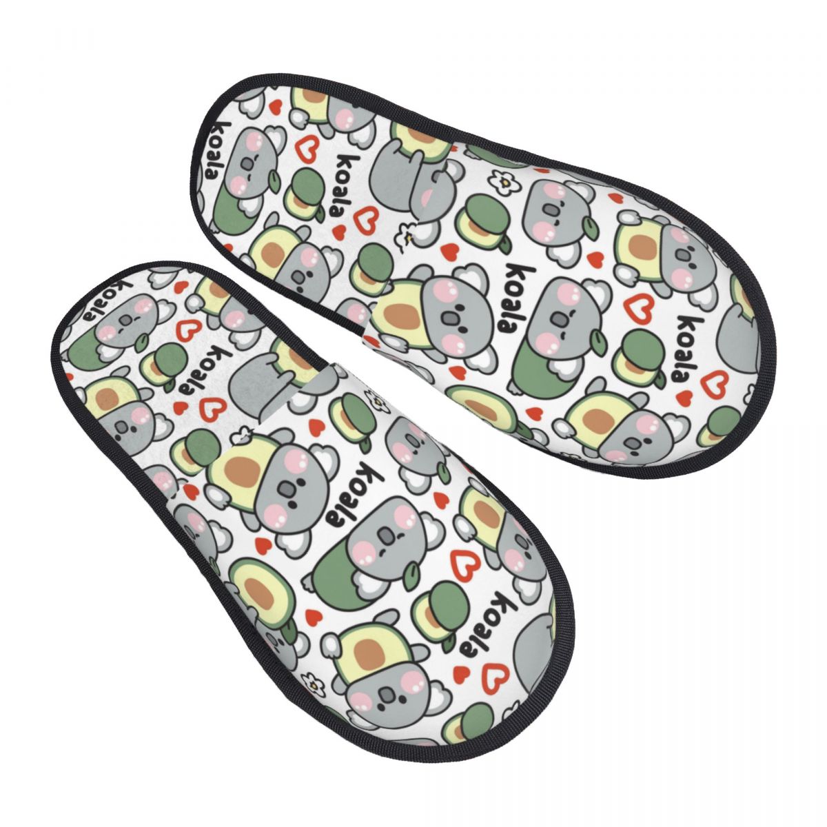 Women Shoes In Australia - Sandal Rumah Beruang Koala Lucu Motif
