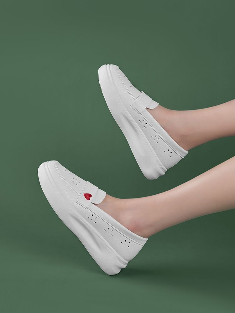 Women'S Shoes For Standing All Day - Sepatu Perawat Platform Korea Trendy Wanita,