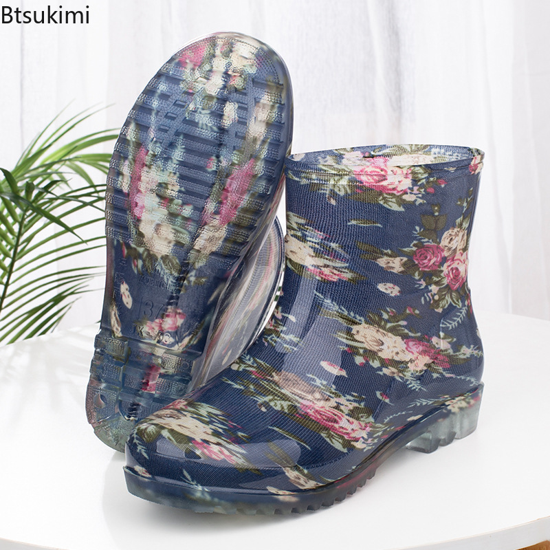 Women'S Shoes Water Resistant - Sepatu Bot Hujan Tahan Air Wanita