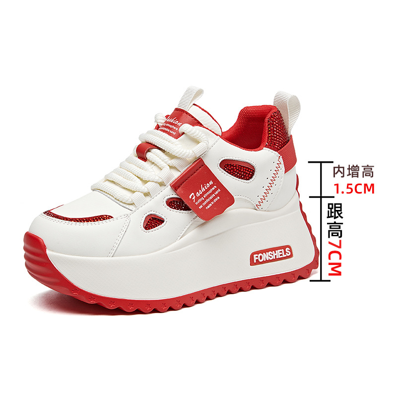 Platform Sneakers Chunky - Sepatu Sneakers Platform 8.5cm Terbaru 2025