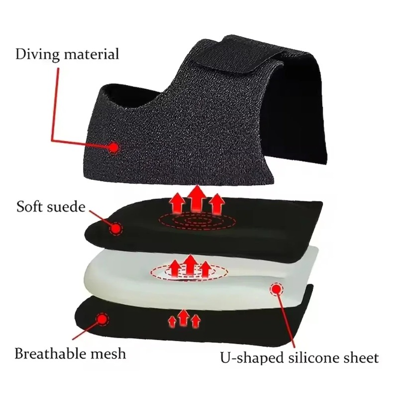Penyangga Tumit Silikon Gel Be - Women'S Shoes For Plantar Fasciitis ulasan dan harga