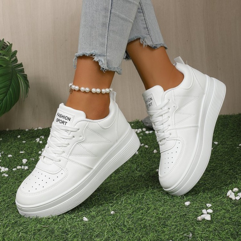 Sepatu Sneakers Platform Wanit - Platform Sneakers Chunky ulasan dan harga