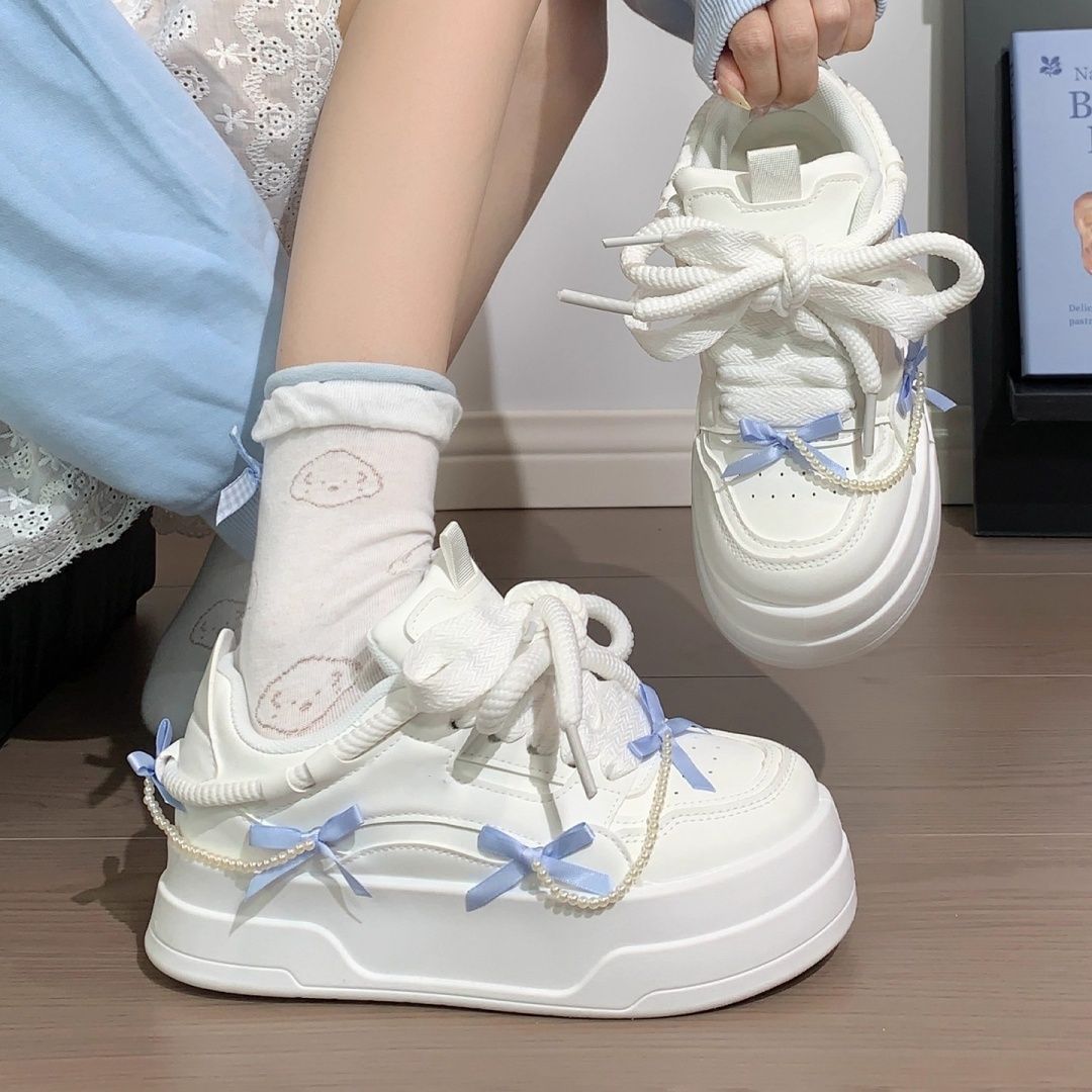 Sepatu Sneakers Platform Sol T - Women Shoes Hong Kong ulasan dan harga