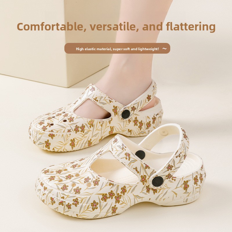 Sandal Wanita Sol Tebal Model  - Women'S Shoes Water Resistant ulasan dan harga