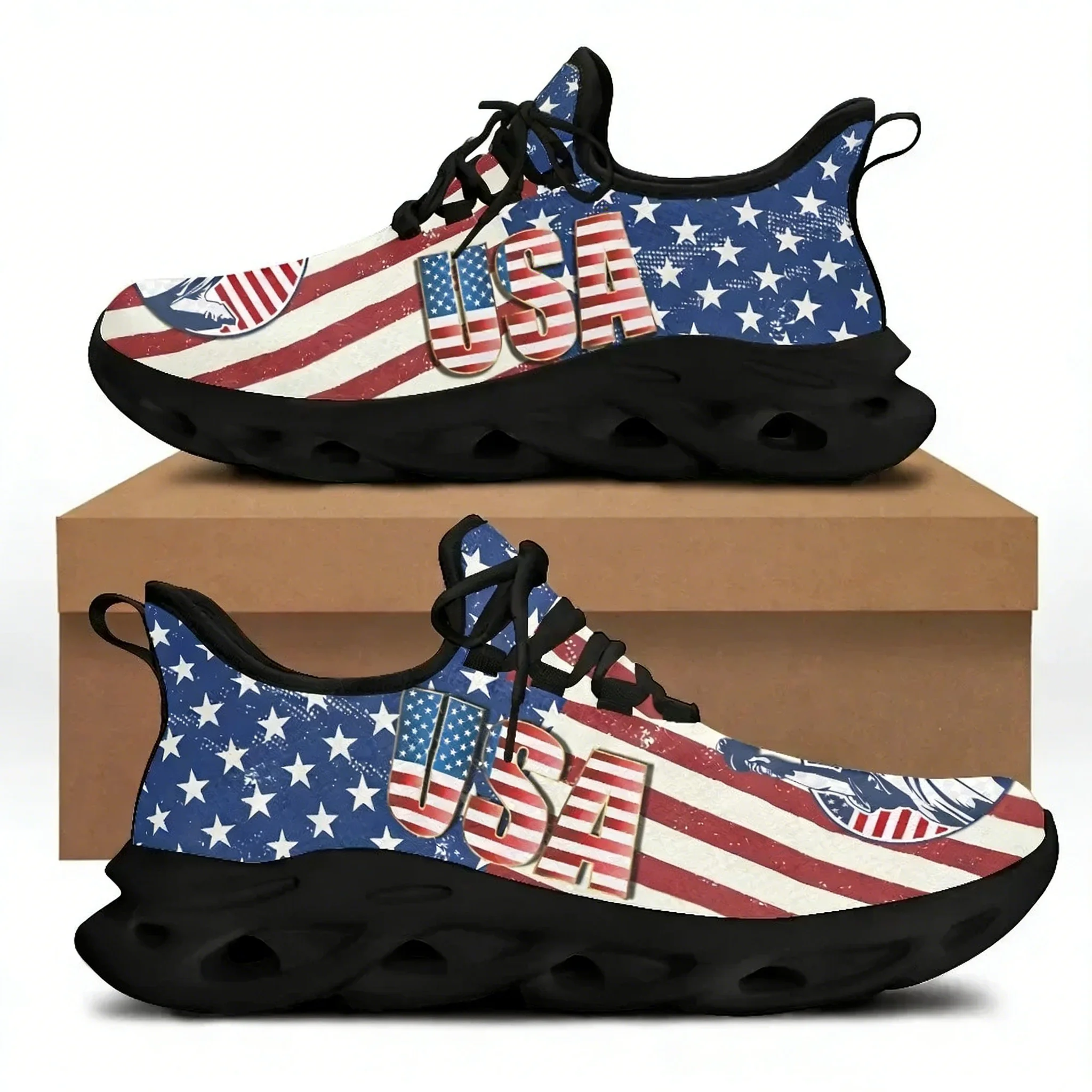 7.4 Sepatu Flat Motif Bendera  - Women'S Shoes Liberty ulasan dan harga