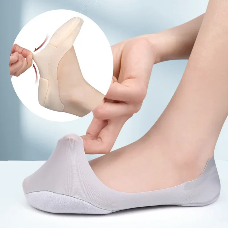 1/2/4 Pasang Kaus Kaki Perahu  - Women'S Shoes For Plantar Fasciitis ulasan dan harga