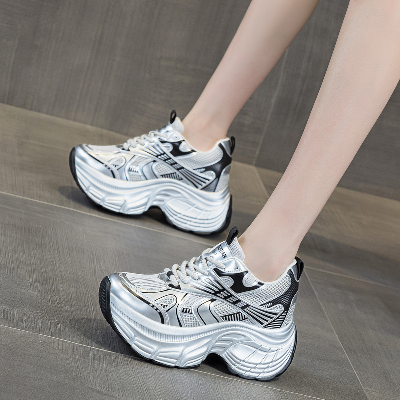 Sepatu Sneakers Platform Penam - Platform Sneakers Chunky ulasan dan harga