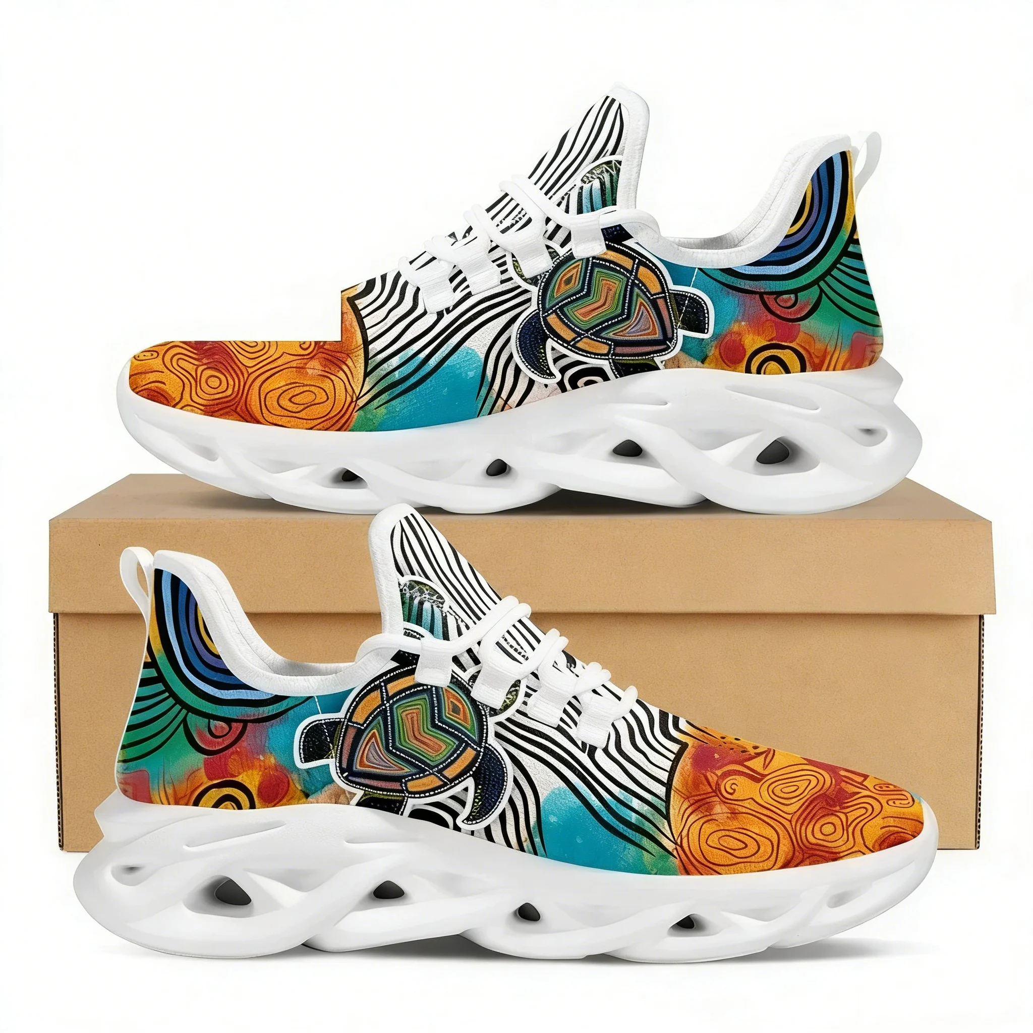 Sepatu Platform Desain Seni Tr - Women Shoes In Australia ulasan dan harga