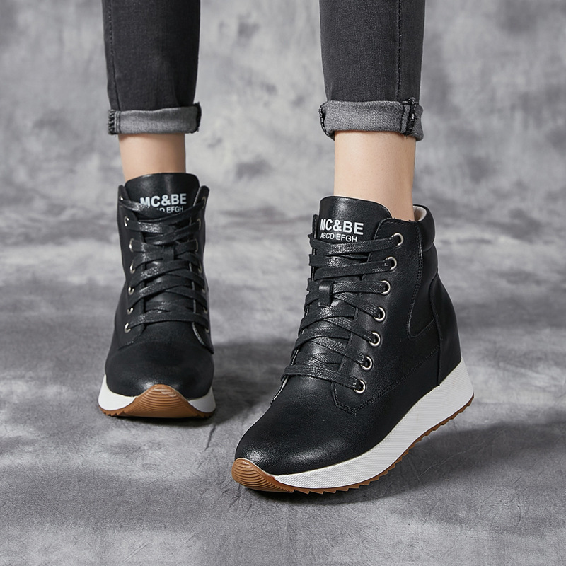 Sepatu Bot Pergelangan Kaki Wa - Platform Sneakers Chunky ulasan dan harga