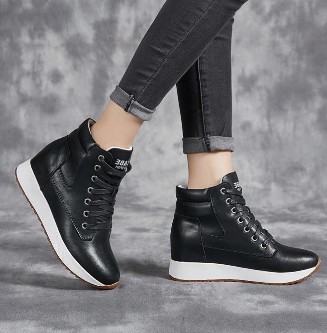 Sepatu Bot Pergelangan Kaki Wa - Platform Sneakers Chunky ulasan dan harga
