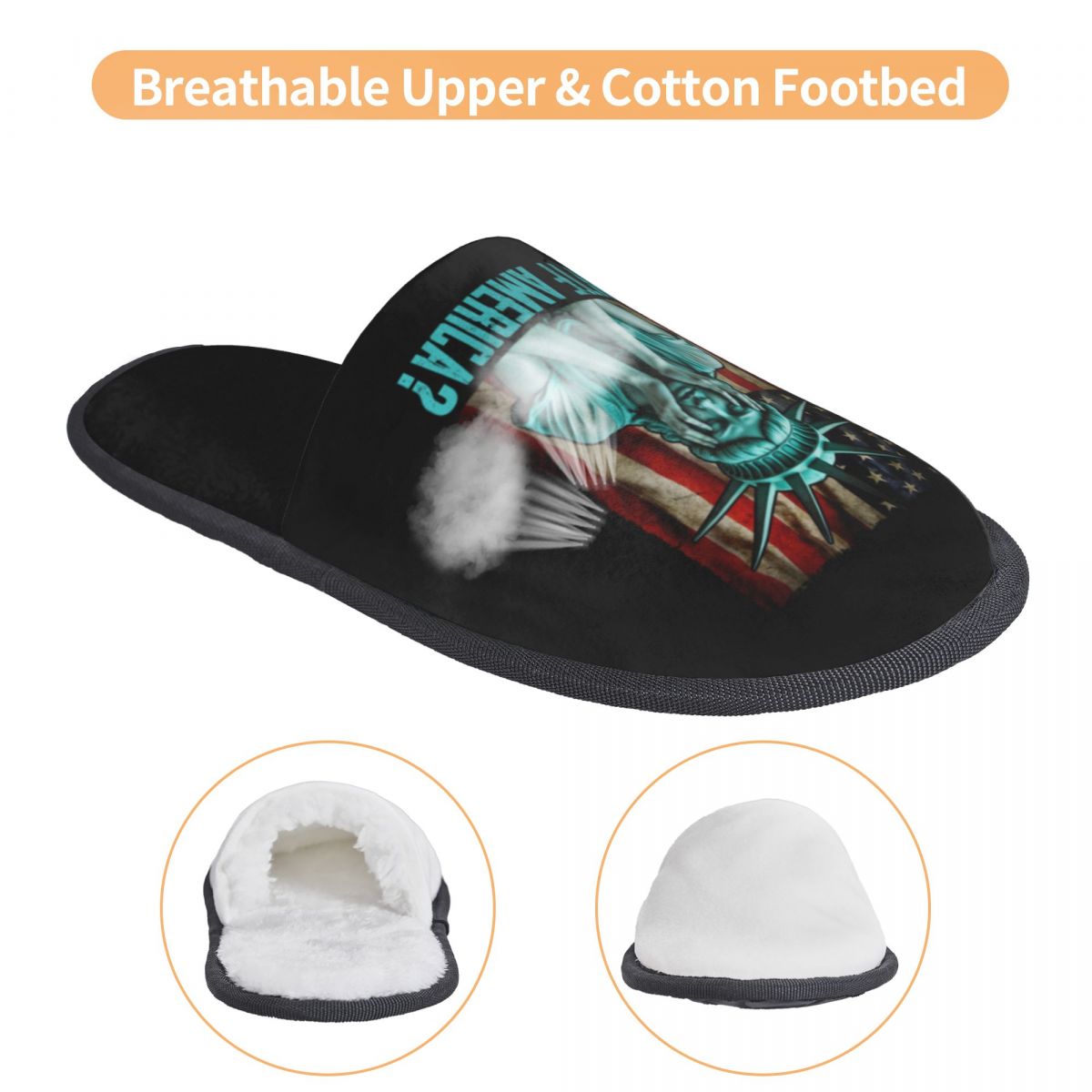 Sandal Rumah Wanita Custom WTF - Women'S Shoes Liberty ulasan dan harga
