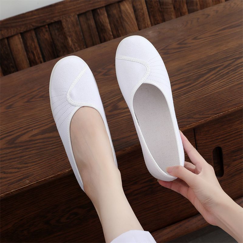 Sepatu Kerja Wanita Kain Lembu - Women'S Shoes For Standing All Day ulasan dan harga