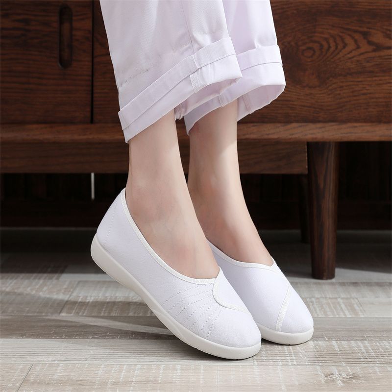 Sepatu Kerja Wanita Kain Lembu - Women'S Shoes For Standing All Day ulasan dan harga