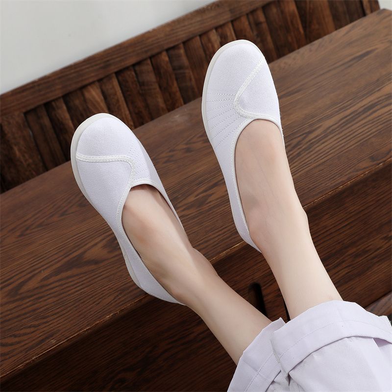 Sepatu Kerja Wanita Kain Lembu - Women'S Shoes For Standing All Day ulasan dan harga