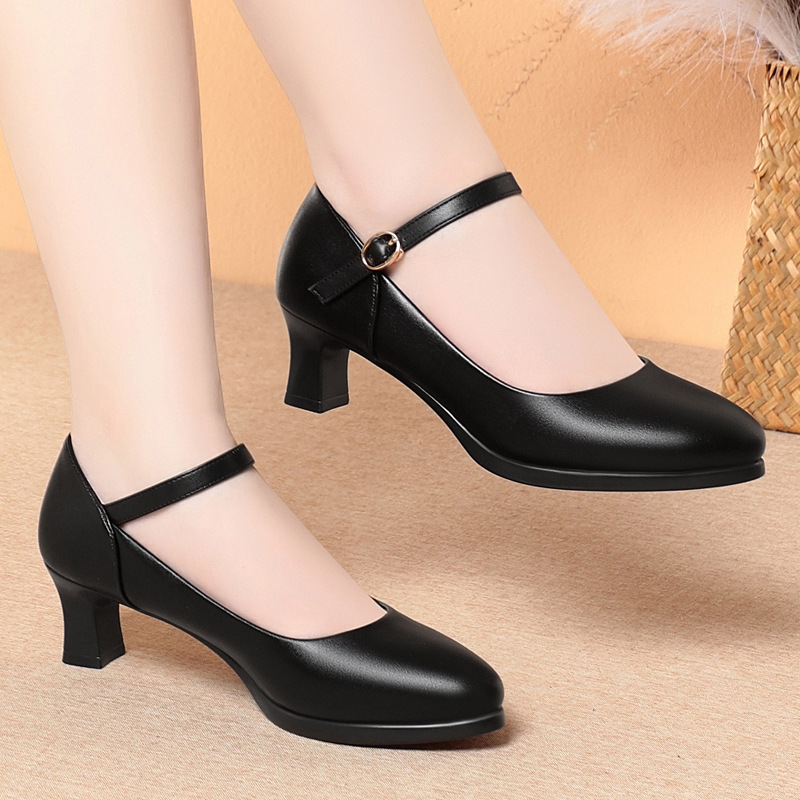 Sepatu Kerja Pramugari Hak 5Cm - Women'S Shoes For Standing All Day ulasan dan harga