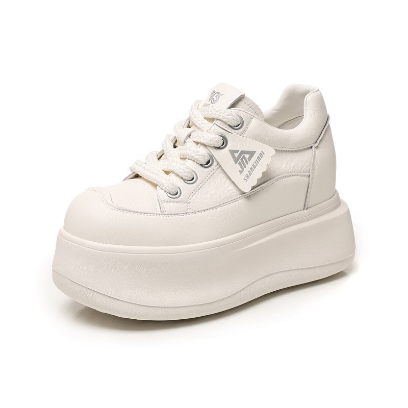Sepatu Sneakers Platform 8.5cm - Platform Sneakers Chunky ulasan dan harga