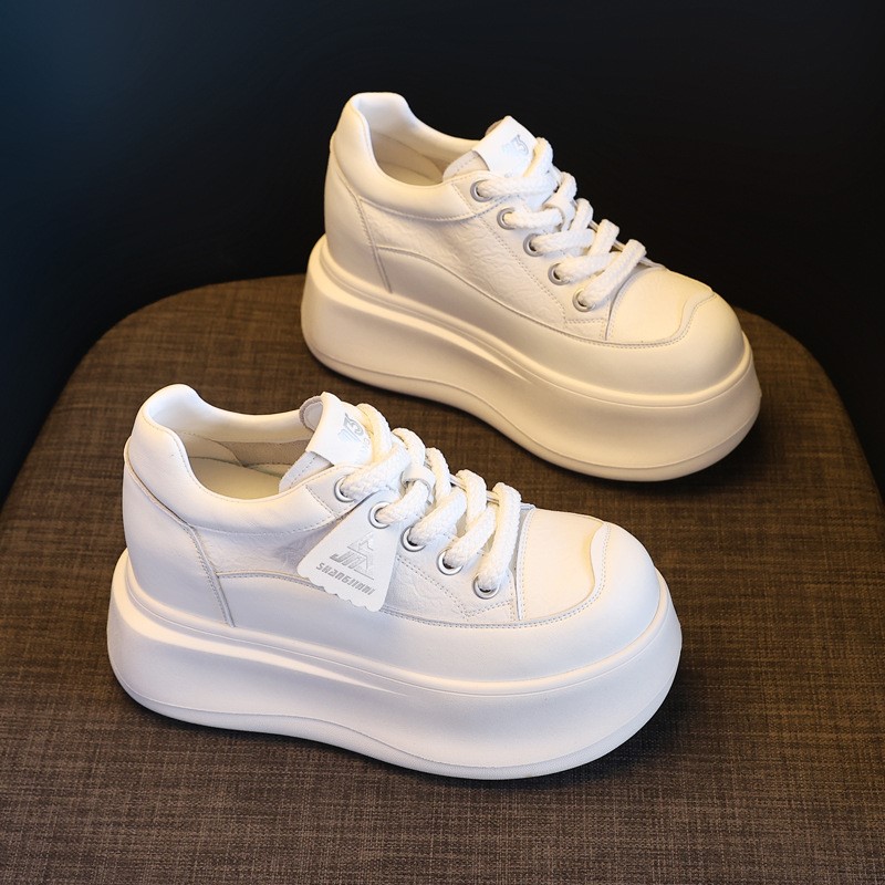 Sepatu Sneakers Platform 8.5cm - Platform Sneakers Chunky ulasan dan harga