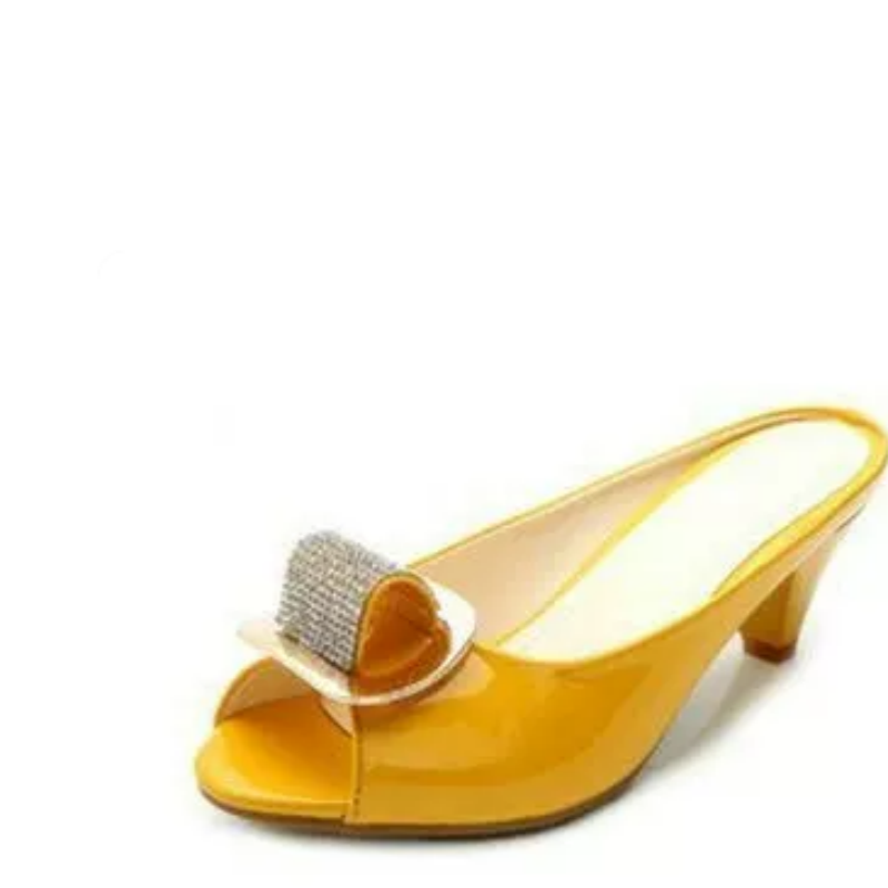 Sepatu Mules Wanita Model Peep - Women'S Shoes Size 40 In Us ulasan dan harga