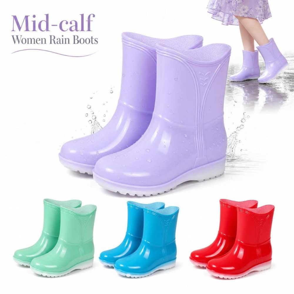 Sepatu Bot Hujan Wanita Seting - Women'S Shoes Water Resistant ulasan dan harga