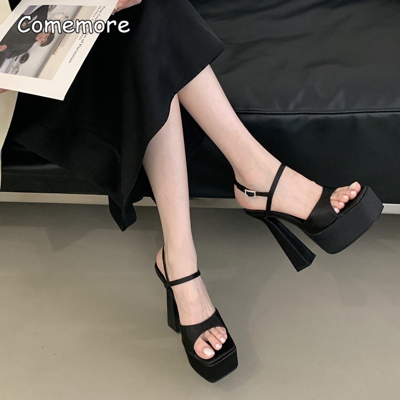 Sepatu Sandal Wanita Hak Tingg - Platform Sneakers Chunky ulasan dan harga