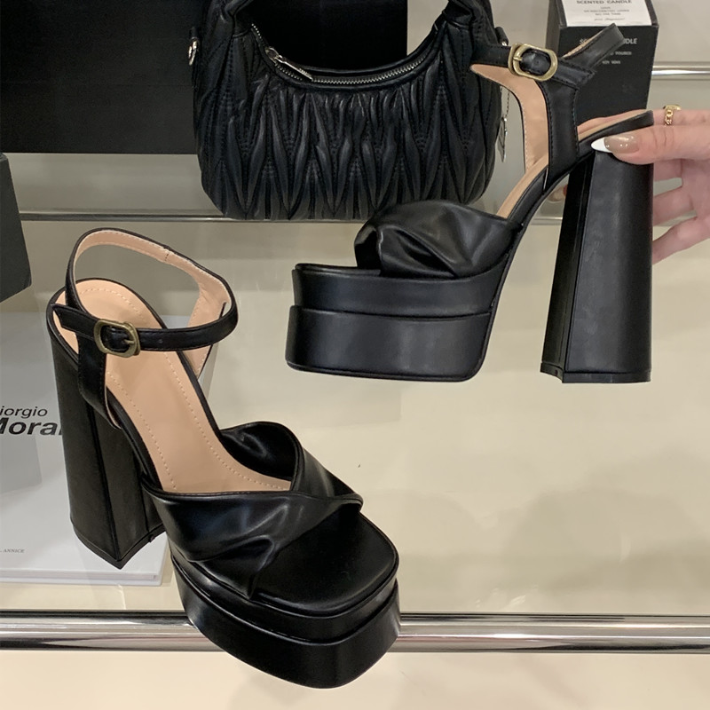Sandal Gladiator Wanita Wedges - Platform Sneakers Chunky ulasan dan harga