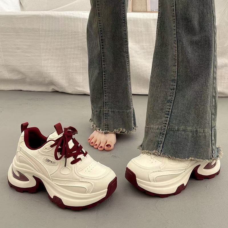 Sepatu dad modis gaya Hong Kon - Women Shoes Hong Kong ulasan dan harga