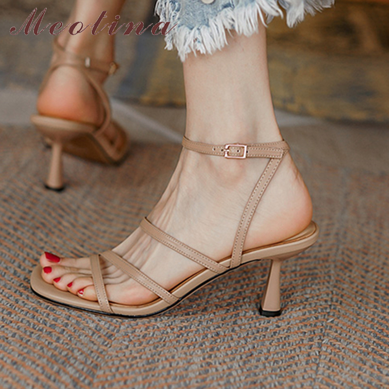 Meotina sandal persegi wanita, - Women'S Shoes Size 40 In Us ulasan dan harga